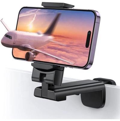 China New Arrival Model Portable Flight Train Private Phone Holder Adjustable Rotate Adjustable Phone Stand For Travel for sale