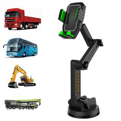 China Factory Direct Adjustable Long Arm Car Truck Phone Holder Dashboard Phone Bracket Windshield Vehicle Phone Mount For Car for sale