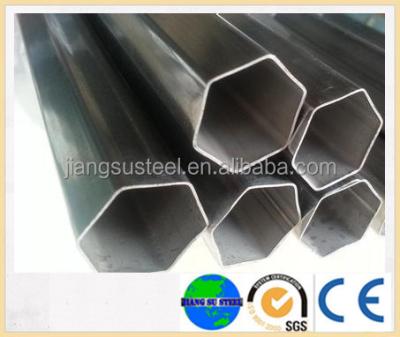 China Various GB ASTM JIS Structure Pipe EN Grade Cheapest Stock Stainless Steel Hexagon Seamless Pipe for sale