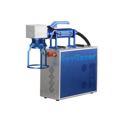 China Larger Laser Marking Sight Image Copper Engraving Machine Fiber Marking Laser Marking Machine / IPG Laser Source For Metal Tube Glass Cup Copper for sale