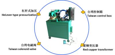 China JT-35 Pneumatic Butt Welding Machine 380V Air Pressure T Welder for sale