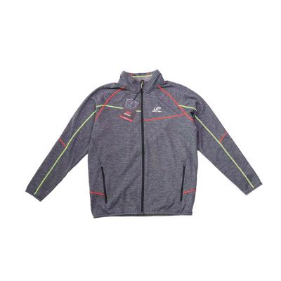 China Newest hot selling QUICK DRY high quality customization brushed back waffle fleece blend jacket for sale