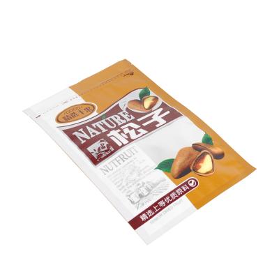 China Aseptic Custom Printed Stand Pouch For Nuts / Food Grade Packing Bags Peanut / Walnut Colors for sale