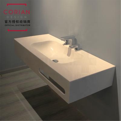 China Industry Direct Supply Artificial Stone Wash Basin Solid Surface Top Manufacturer for sale