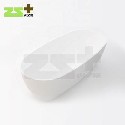 China Professional Free Solution Supplier Acrylic Faux Stone Bathtub for sale