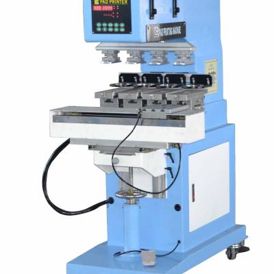 China Factory Semi-automatic Pad Printing Machine For Clothing Tagless Label Bottle Tube for sale