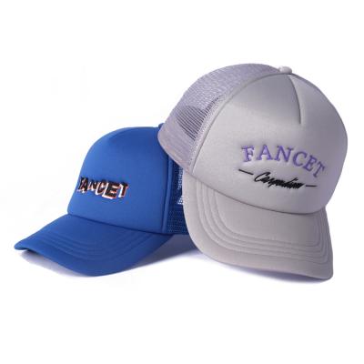 China JOINT Portable Comfortable Small 5 Panel Design Your Own Plain Trucker Hat for sale