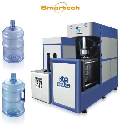 China Bottle Semi Automatic PET Blow Molding Machine For 5 Gallon Barrel for sale