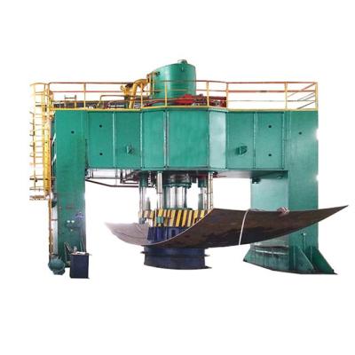 China Oil tank; air tank ; pressure vessel; water reservoir ; LPG Tank Cone Head Machine USA Heavy Dished End Clamping Machine for sale