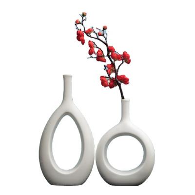 China Art Ceramic Vase Nordic Creative Minimalist Decoration for sale