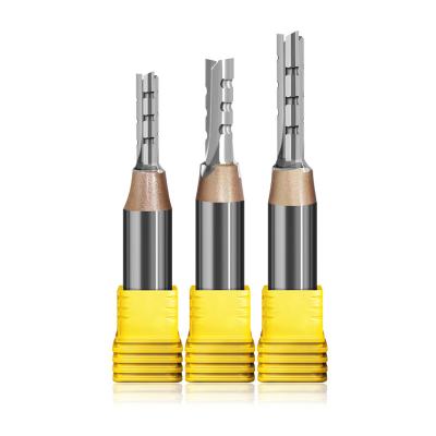 China Straight Bit Carbide TCT Router Bit 2 Flute 3 Flute Router Bits With Chip Breaker for sale