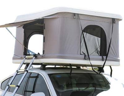 China Sunscreen Hard Top Waterproof Hydraulic Semi-automatic Waterpoof Camper Top Car Tent for sale