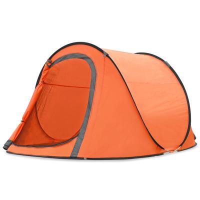 China Straight Tying Type Outdoor Automatic Tent 2 Or 3 People Waterproof Tents Increasing Camping Launching Noise Up Tent for sale