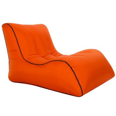 China Custom Outdoor Air Tufted Sofa Inflatable Recliner Leisure Recliner Inflat Chair for sale