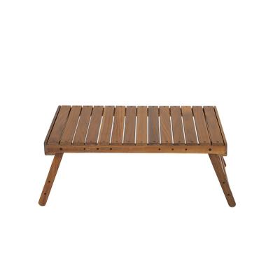 China Good Quality Outdoor Solid Wood Portable Folding Table Easy Folding Picnic Table Camping Barbecue Table for sale