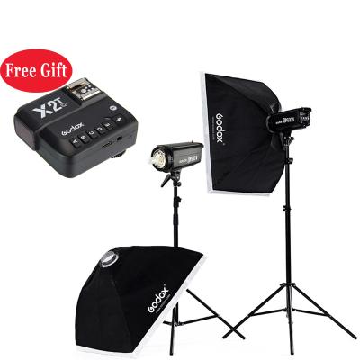 China DP600II 600Ws Solid Free Photo Flash Boot Godox X2 Gift Safety Kit Softbox Light Stand Studio Photography Equipment Instant Lighting Set for sale