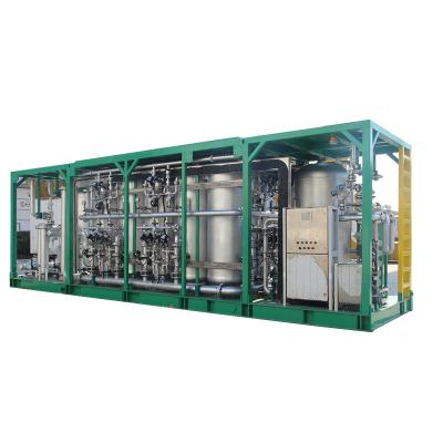 中国 Skid Mounted Nitrogen Generation Plant PSA 100m3/H For Oil And Gas Industry 販売のため