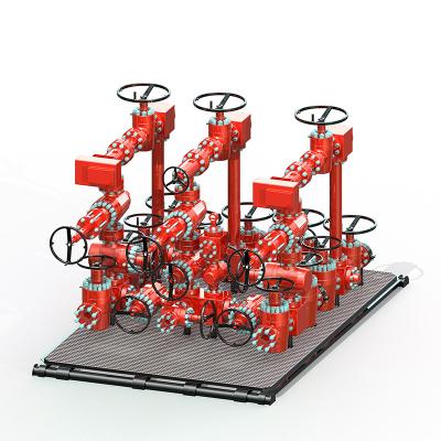 Китай Kerui Oil Well API Choke Manifold For Oil Fields 1 Year Warranty 1500 KG продается