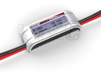 China White HTRC Lightweight  RC power Analyzer and 200A Watt meter with 1% Accuracy for sale