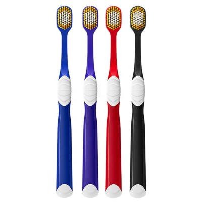 China 2022 Soft Adult Toothbrush Wholesales 4pcs Eco-friendly Bristles Soft Toothbrush For Adults for sale