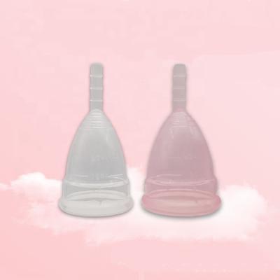 China Hot Customized Women Medical Reusable Silicone Menstrual Hygiene Cup Medical Eco-friendly Menstrual Cup for sale