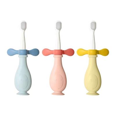 China 2022 Soft Children's Toothbrush Cute Planes Shape Tooth Logo Brush High Quality Custom Baby Toothbrush for sale