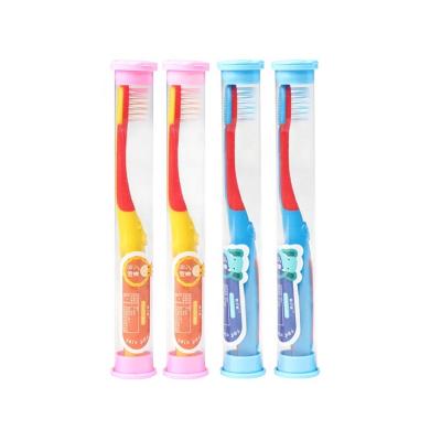 China 2023 Cartoon Soft Cute Soft Bristle Travel Household Toothbrush Plastic Toothbrush For Children for sale