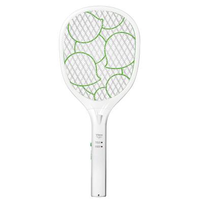 China 3 Layers YAGE 3 Layer Mesh Surface 2200V Electric Insect Mosquito Killer High Voltage Handheld Racket Zapper for sale