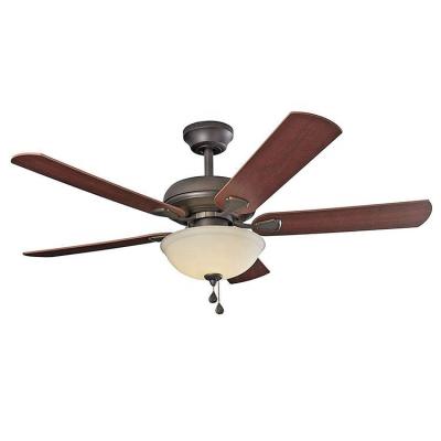 China Ethiopia 110 Volt Brown Traditional Industrial Ceiling Fan Light White Outdoor AC Wooden Cooling Electric Ceiling Fan Fans AC Motor for sale