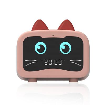 China New Arrival Wireless Innovative Cat Animal Shape Display Screen Music Player Wireless Speaker for sale