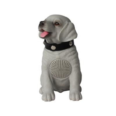 China External AUX speaker. Portable Wireless USB Labrador Bulldog Dog Subwoofer Full Stereo Loud Bass for sale