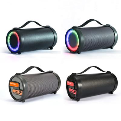 China LED Flashing Light Customized 3 Inch Bazooka BT HiFi 2000mAH New Arrivals Products Speaker With Colorful RGB LED Light for sale