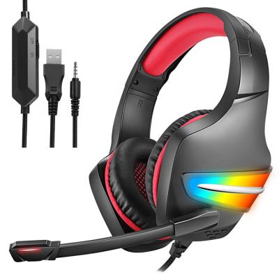 China BT 5.0 Unicorn Gamer Headset RGB Wireless Super Unicorn Earphone Adjustable Noise Headband Computer Headset for sale