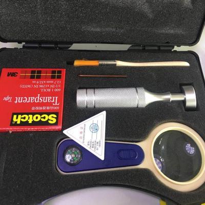 China 3-in-1 turning cross hatch grip tester cross section tester kit QFH-A 100 for sale