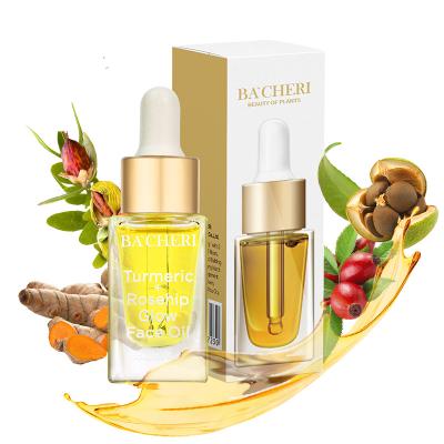 China Private Label Moisturizer Moisturizer Whitening Wholesale Skin Care Turmeric Rosehip Facial Oil for sale