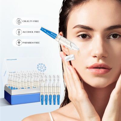 China Anti Whitening Blister Serum Moisturizer OEM Organic Oxidizing Private Label Face Skin Care for sale