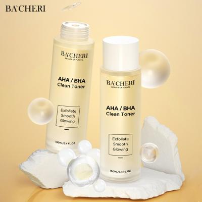 China Moisturizing Toner OEM Smoothing Skin Care Facial Toner Private Label BHA Natural Organic Glowing Face Skin Toner for sale