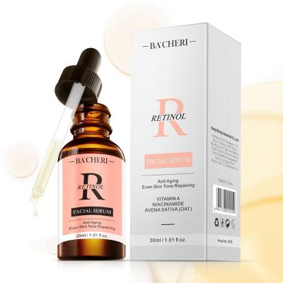 China Private Label Anti Aging Moisturizer Moisturizer OEM New Vitamin A Skin Care Retinol Repair Facial Serum for sale