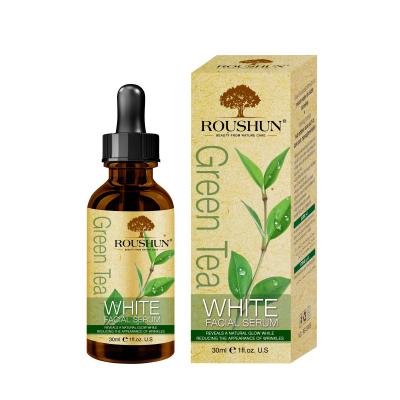 China ROUSHUN Whitening Moisturizing and Anti Wrinkle Green Tea Serum for sale