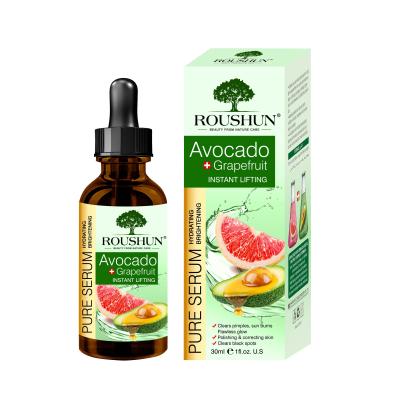 China ROUSHUN Moisturizing & Anti-Wrinkle Avocado+Grapefruit Serum Whitening for sale