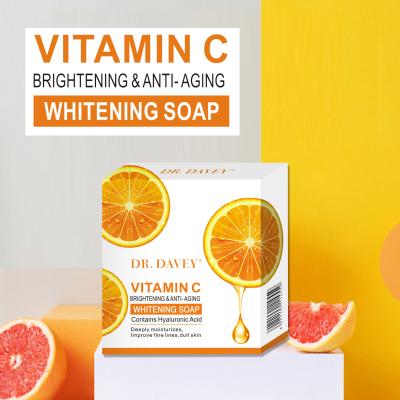 China DR.DAVEY VC Hydrate Ceansing Skin Vitamin C Base Cleansing Whitening Soap for sale