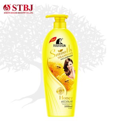 China ROUSHUN Color-protecting Brand 1000ml High Quality Best Olive Oil Hair Care Smooth Shampoo for sale