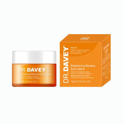 China Dr. DAVEY Brand New Banana Extraction Anti-Puffiness Dark Vitamin C Eye Circle Removal Cream for sale