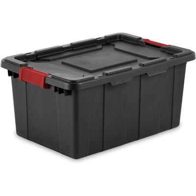 China Storage Box Large Capacity Viable Foldable Portable Plastic Storage Box for sale