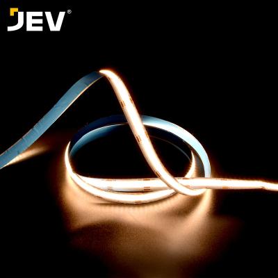 China Residential Over 100 Color Changing Modes 10mm 672 5 10 15 20 Meter Waterproof DC 12v 24v Led Cob Strip For Homes\Theaters\Advertising for sale