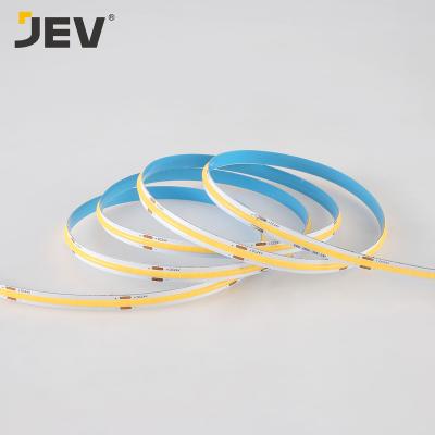 China Theme Park IP20 4000K 2700K RA80 10MM 264P 8W 9W 10W Warm White Smart COB LED Strip Light with Low Voltage and 12V DC for sale