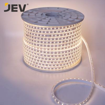 China Theme Park 240v 230v 110v 220v RGB 5050 Color Changing Led Strip Lights RGB Flexible Waterproof Rope Lights for sale