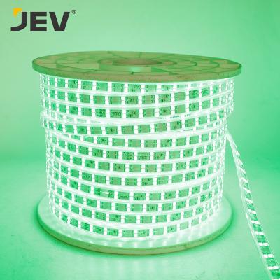 China PRO Theme Park RGB Supplier Decorative High Voltage Outdoor Multi Color Flex Rgb Waterproof Ip 65 Led Christmas Rope Lights for sale