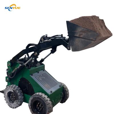 China Cheap China Work Hotels Mini Skid Steer Loaders With Construction Trucks For Navigating Narrow Construction Sites for sale