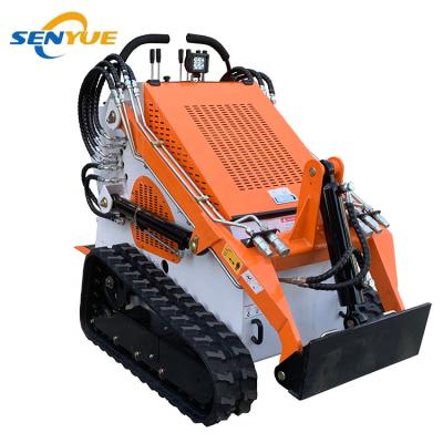 China China Senyue Hotels Sale Double Cylinder Crawler Mini Skid Steer Loader With Various Attachments For Skid Steer Loader for sale